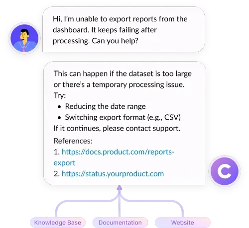 Knowledge Base in ClearFeed