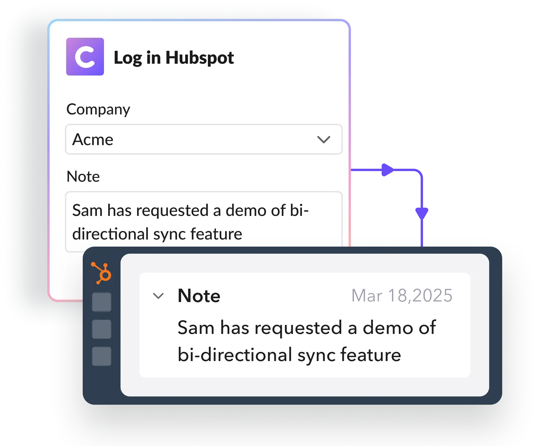Export Slack Activity to HubSpot