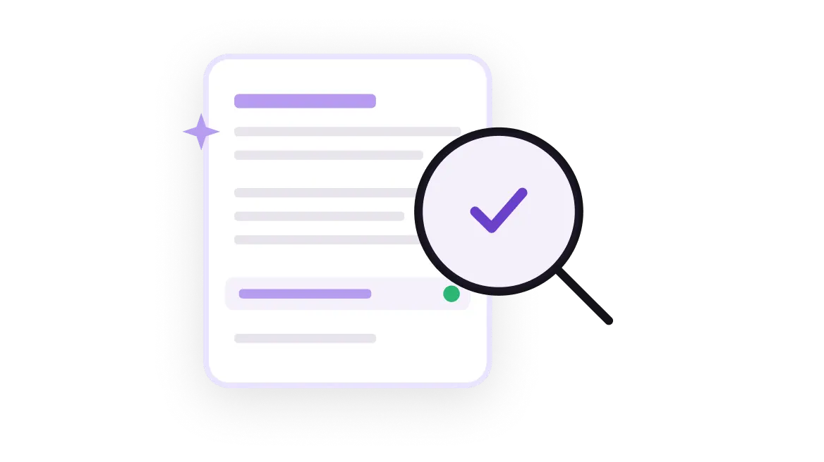 Our team checks for audience fit and gets back to you with the next steps.