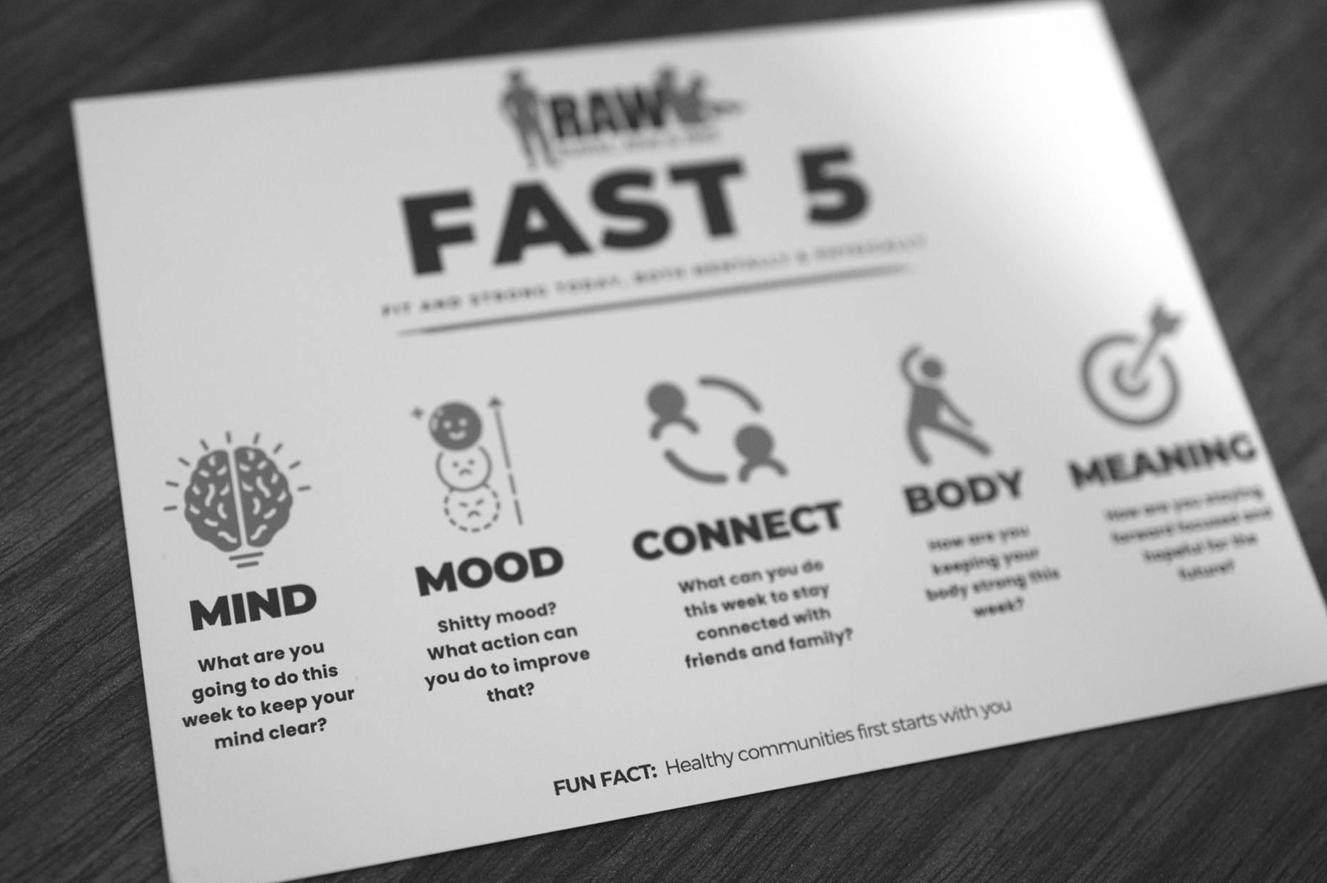 RAW Fast 5