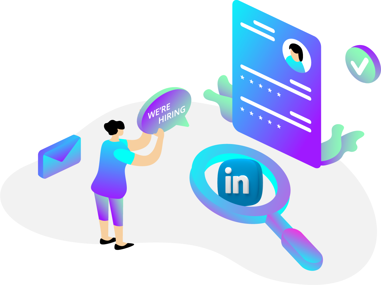 Find og ansæt den rette kandidat gennem LinkedIn