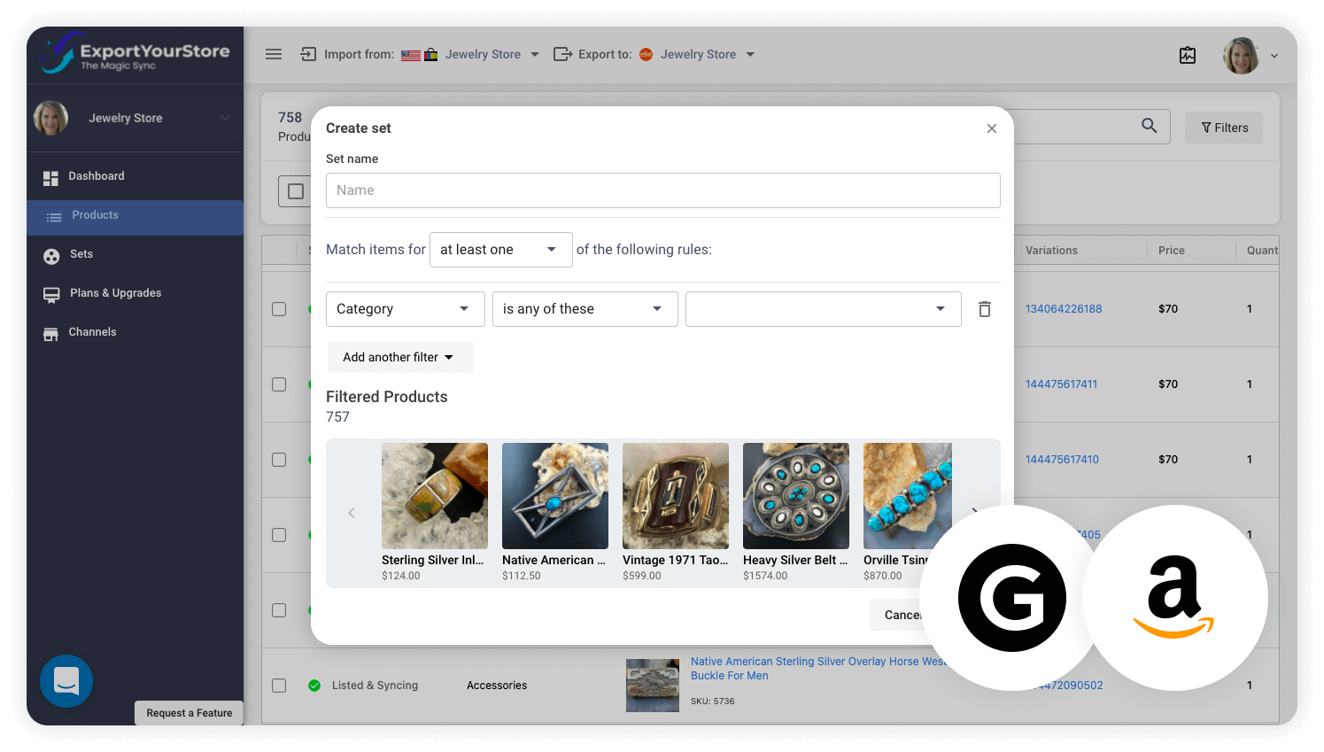 Sync Grailed to Amazon & Integrate Your Sales Channels