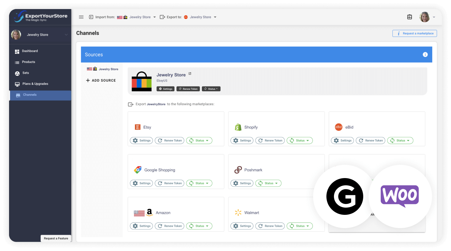 sell Grailed products on WooCommerce