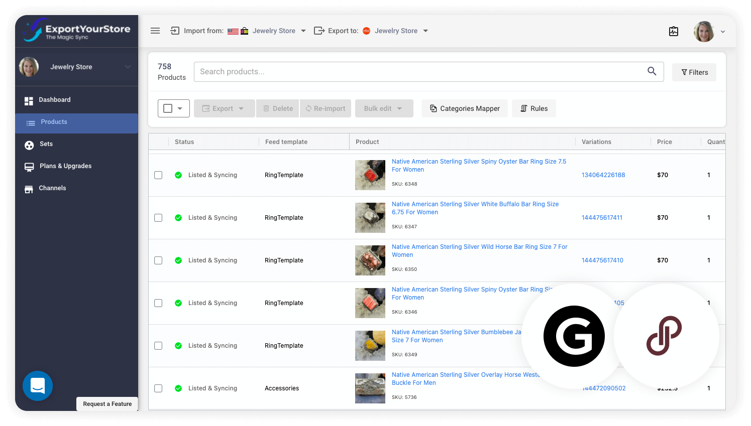 sell Grailed products on Poshmark