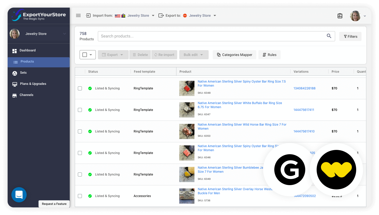 sell Grailed products on Whatnot
