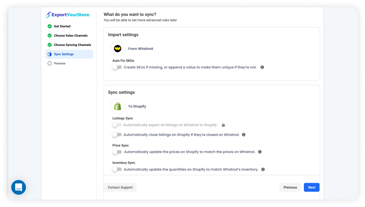 sell Whatnot products on Shopify