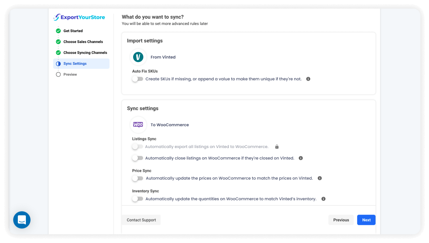 sell Vinted products on WooCommerce