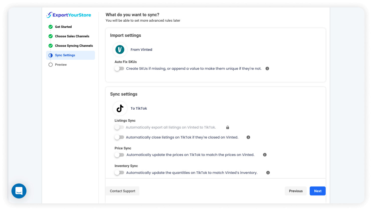 sell Vinted products on TikTok