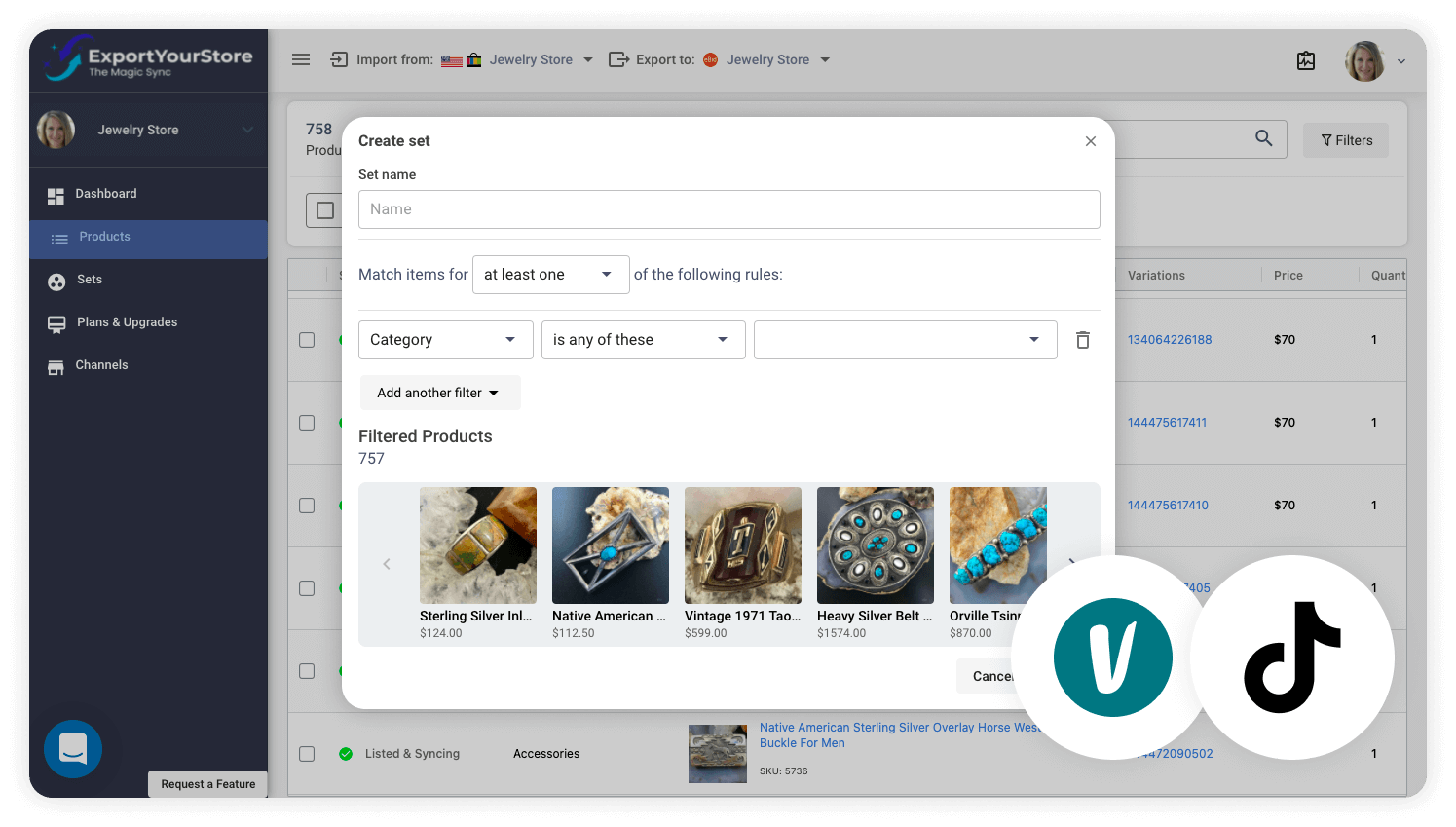 Sync Vinted to TikTok & Integrate Your Sales Channels