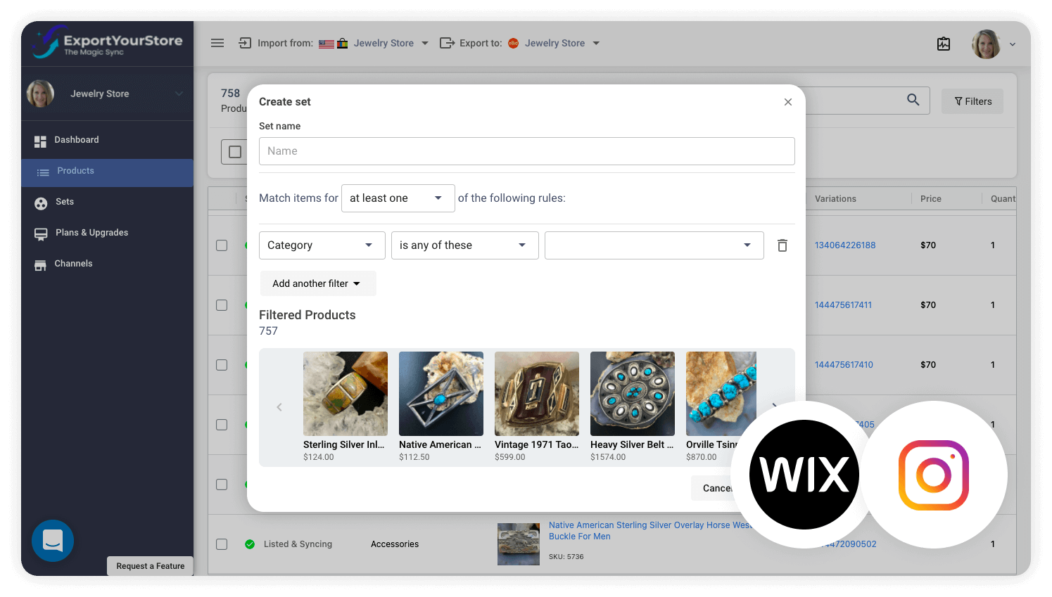 Integrate Wix with Instagram & Cross-List Your Products