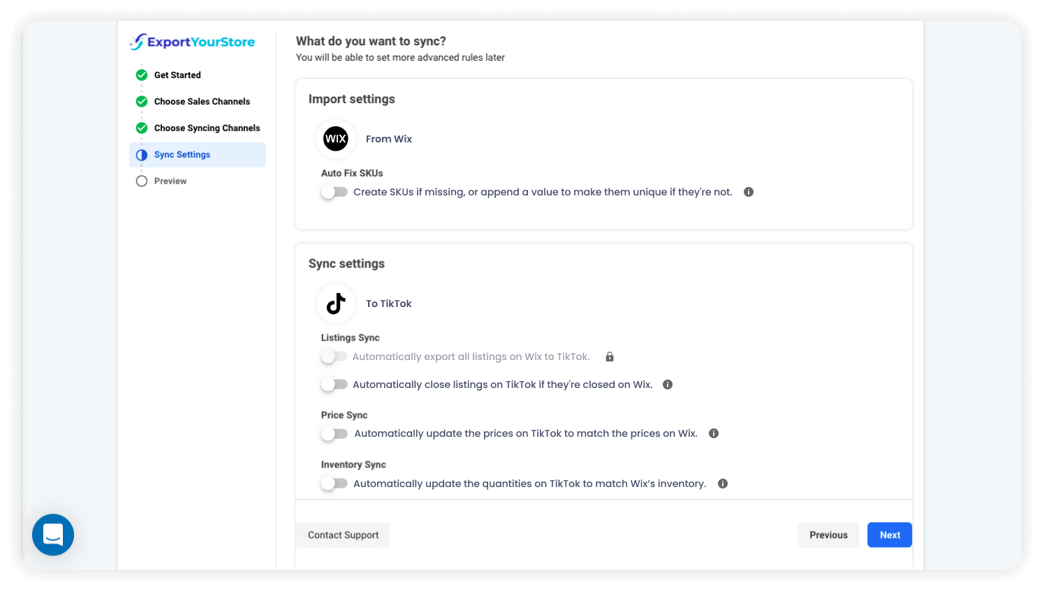 sell Wix products on TikTok