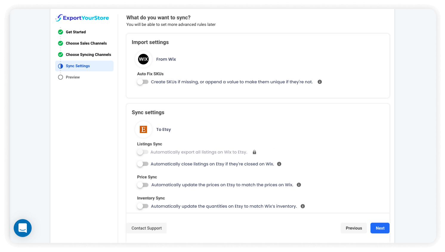 sell Wix products on Etsy