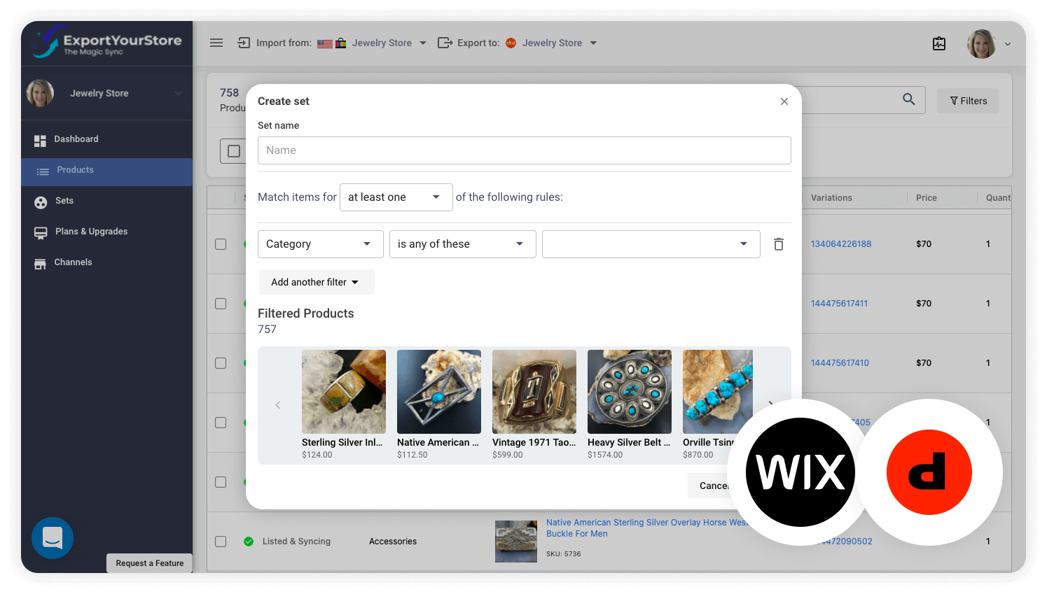 Sync Wix to Depop & Integrate Your Sales Channels
