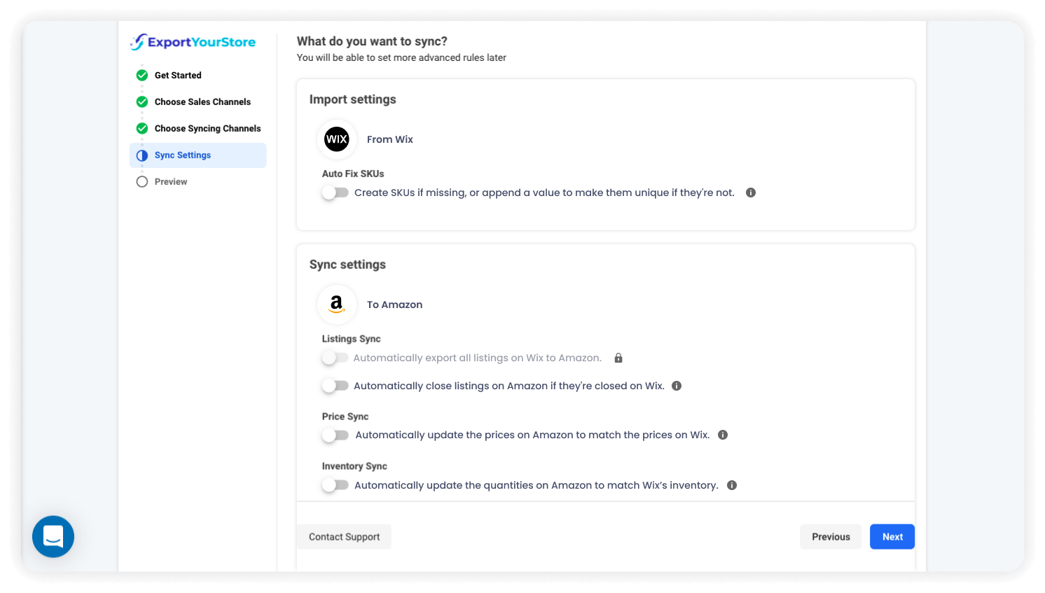 sell Wix products on Amazon