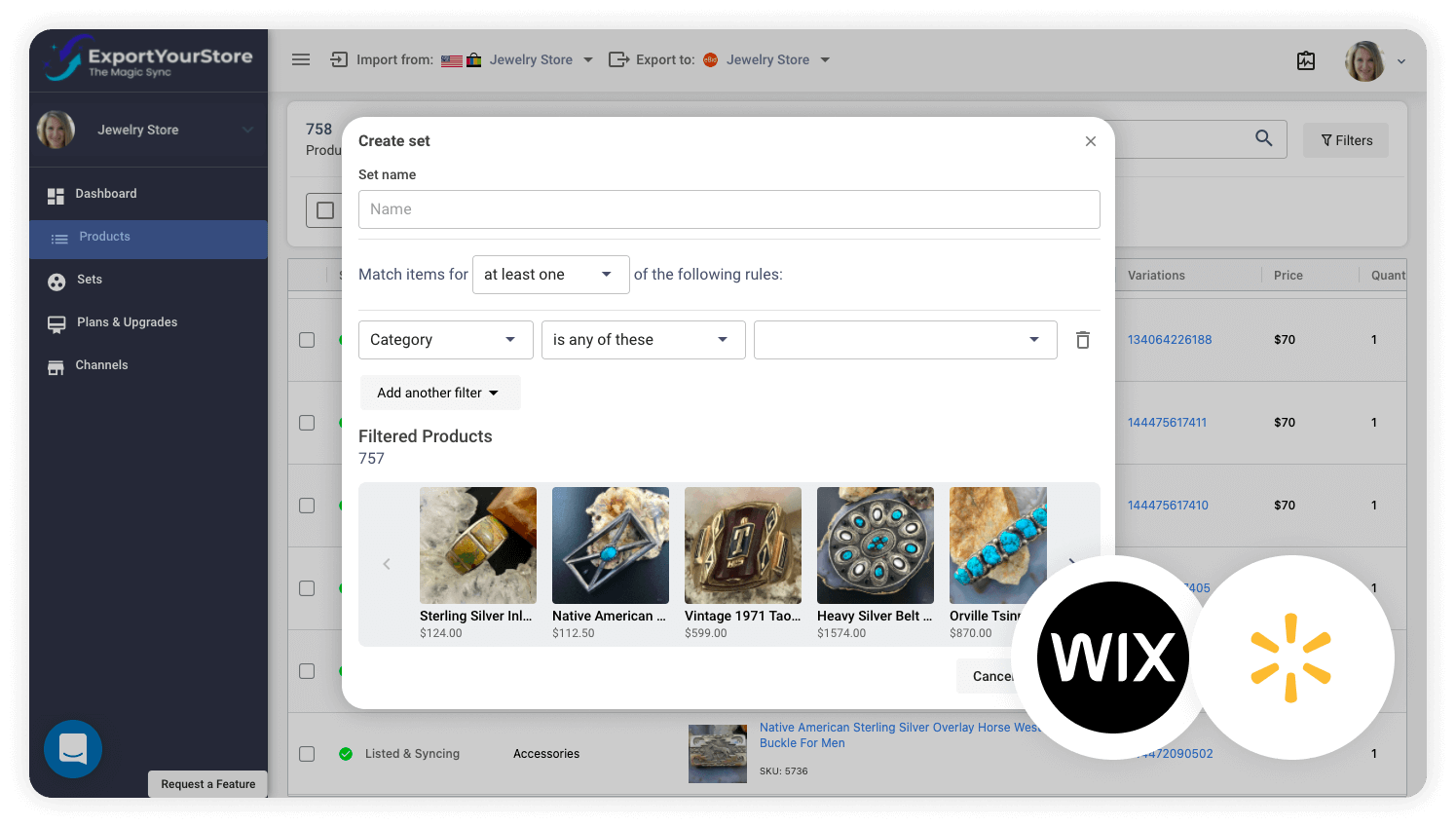Integrate Wix with Walmart & Cross-List Your Products
