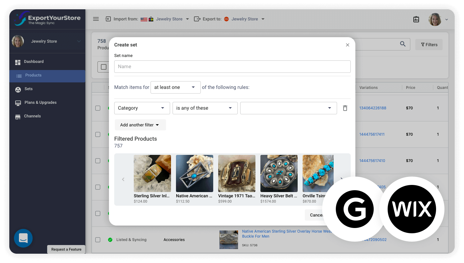 Connect Grailed to Wix & Cross-List Your Products