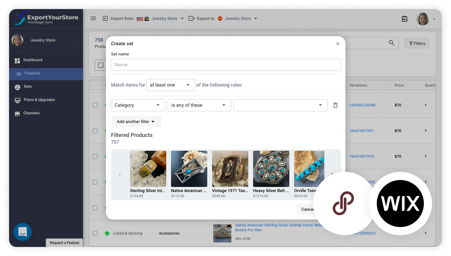 Connect Poshmark to Wix & Cross-List Your Products