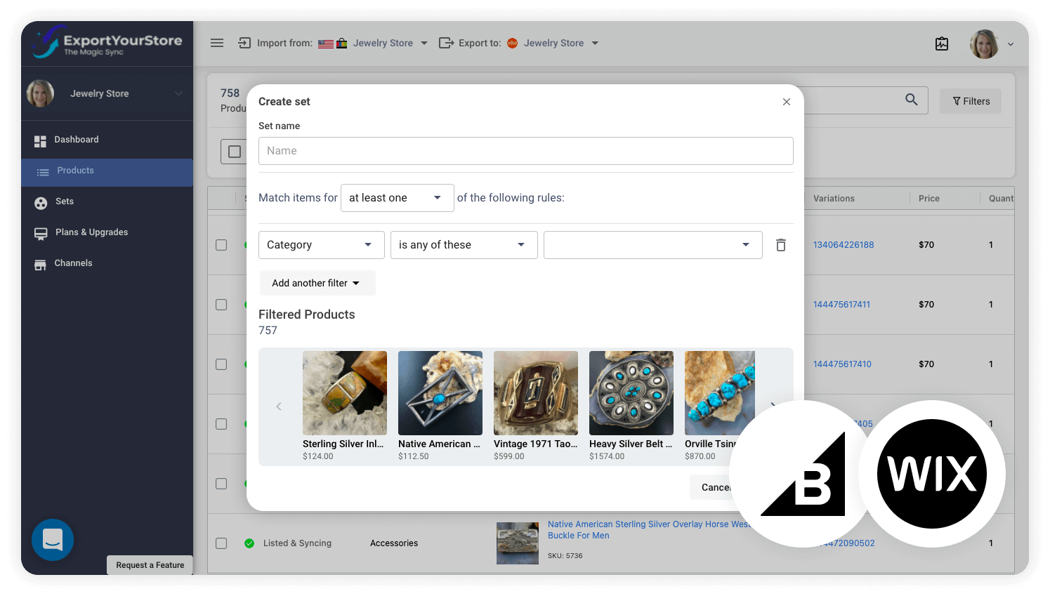 Connect BigCommerce to Wix & Cross-List Your Products