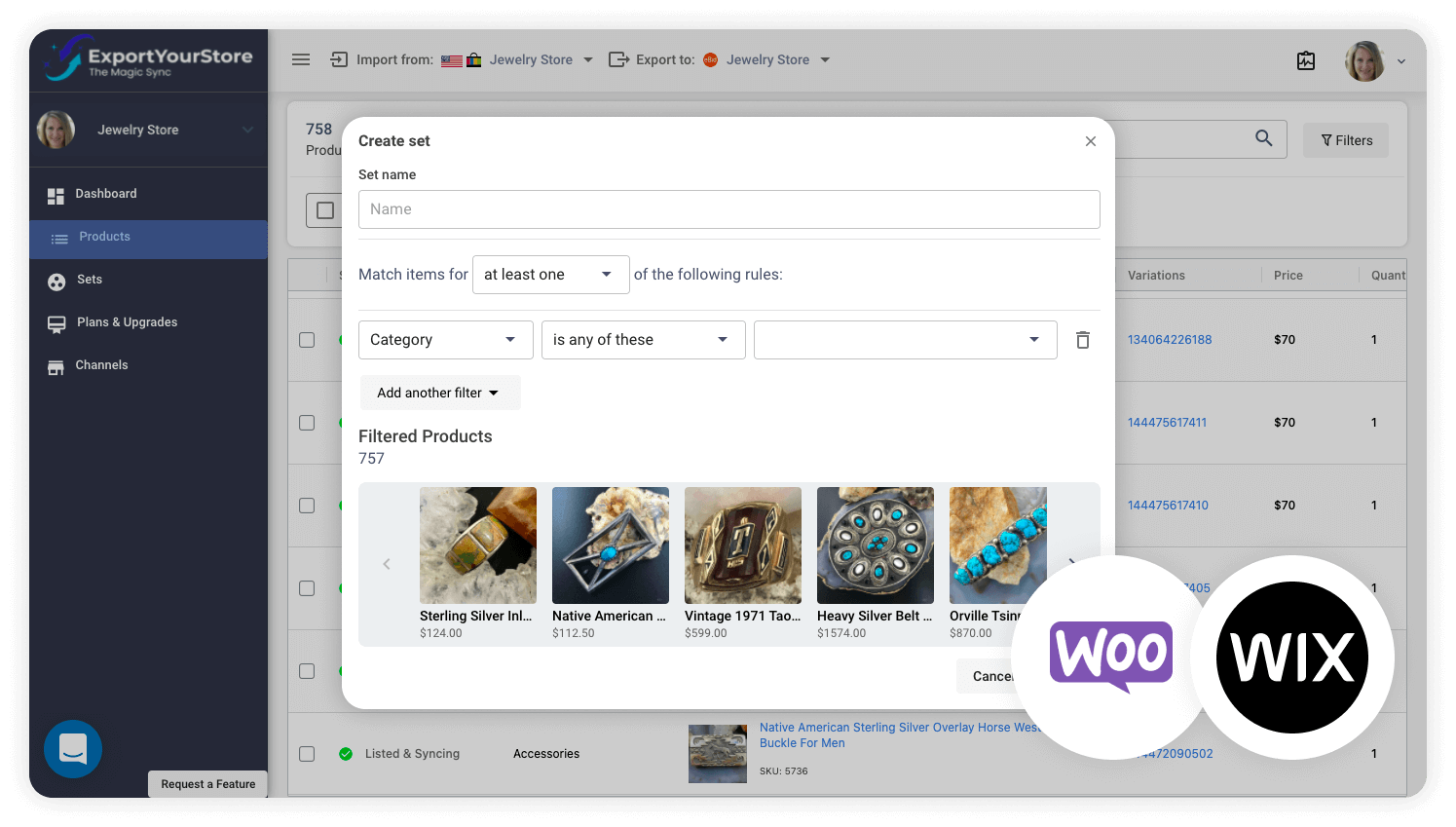 Integrate WooCommerce with Wix & Cross-List Your Products