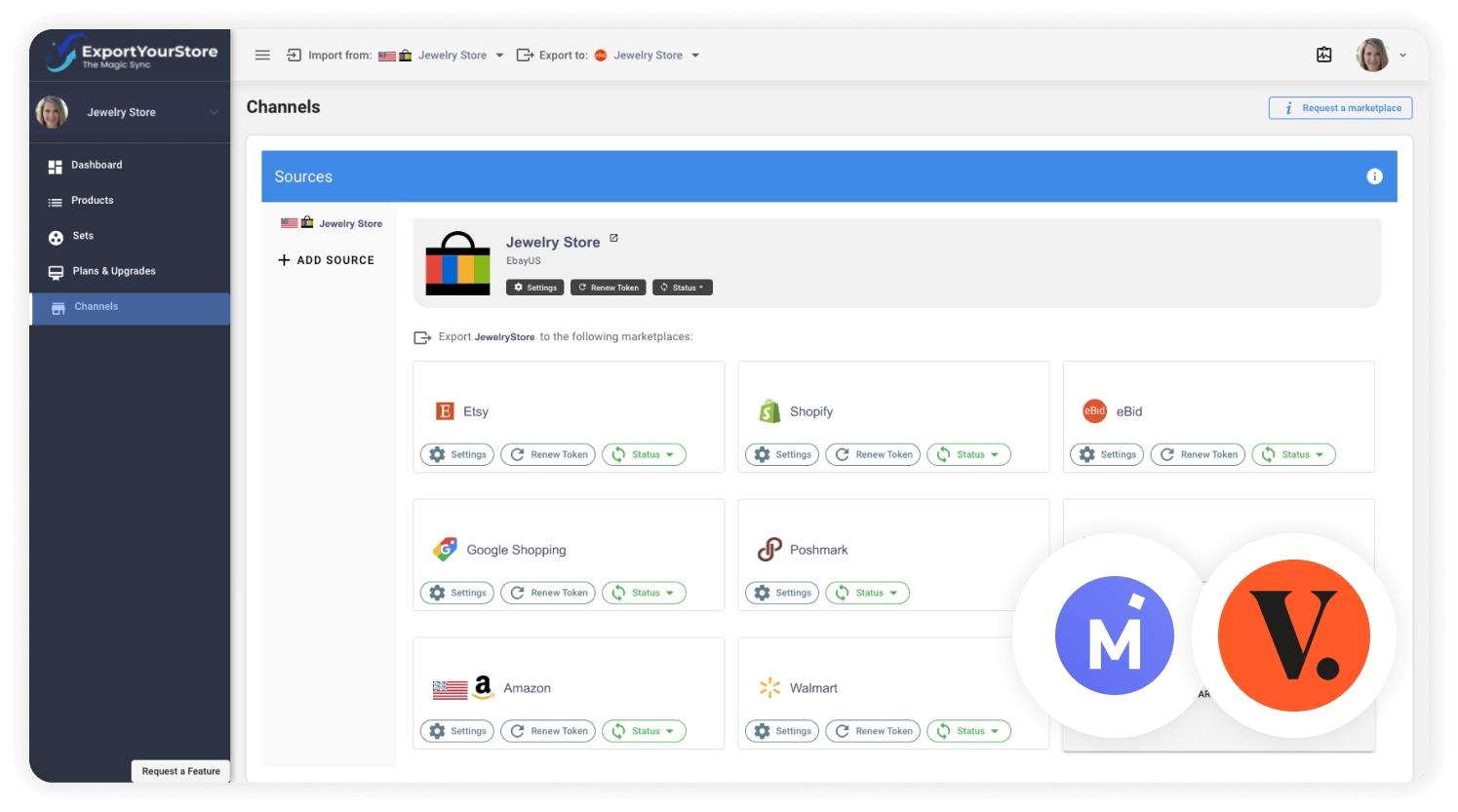 sell Mercari products on Vestiaire Collective