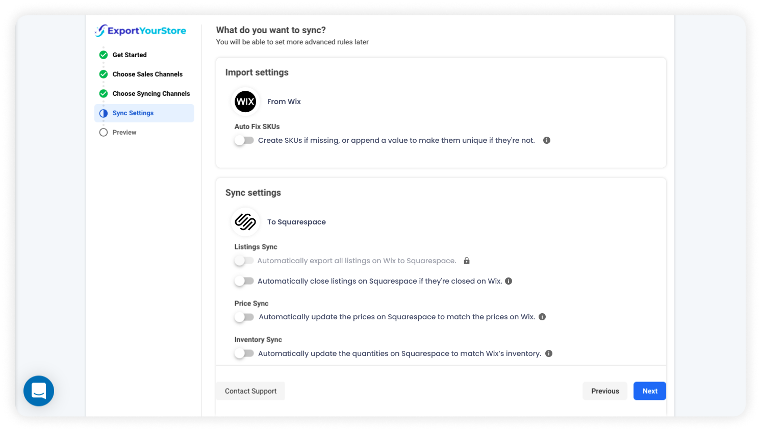 sell Wix products on Squarespace