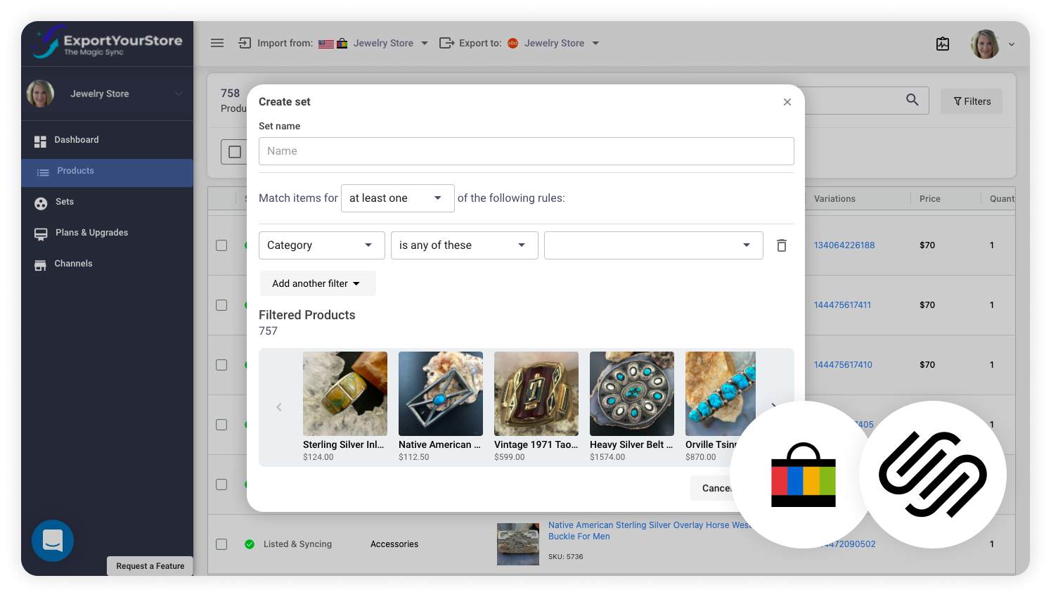 Cross-List eBay to Squarespace & Import Your Listings