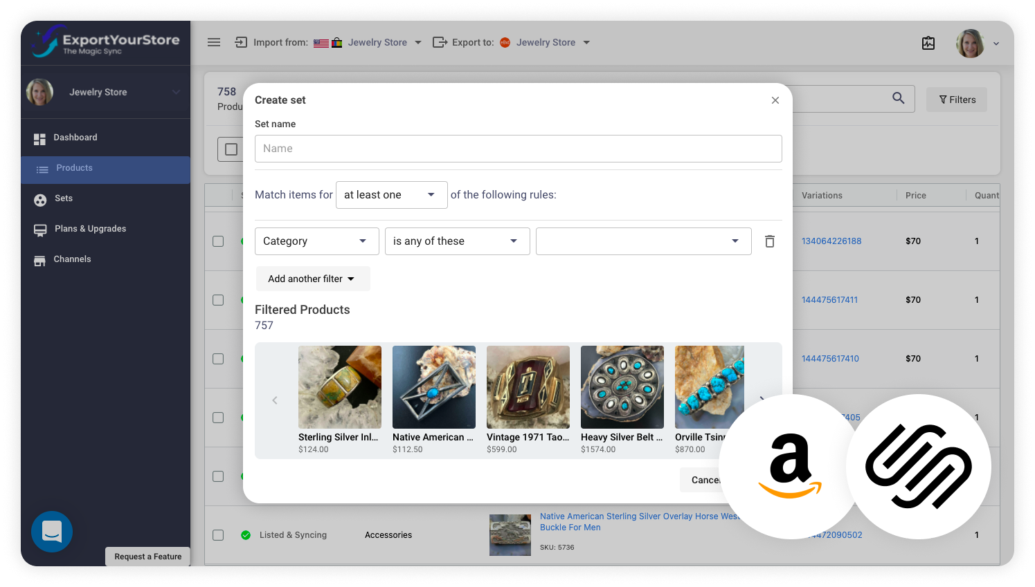 Sync Amazon to Squarespace & Integrate Your Sales Channels