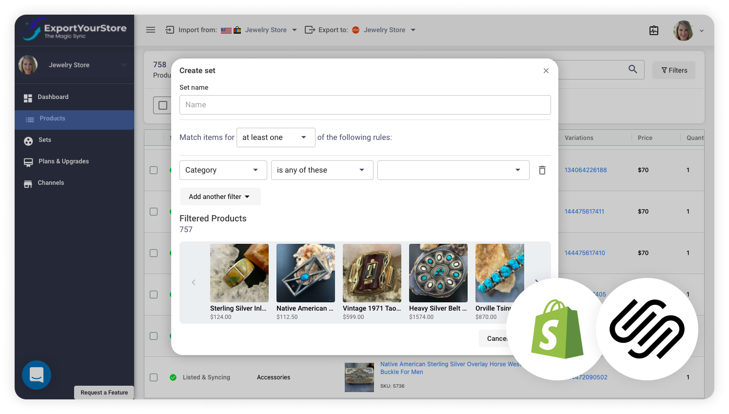 Integrate Shopify with Squarespace & Cross-List Your Products