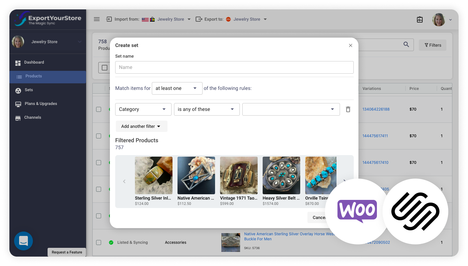 Cross-List from WooCommerce to Squarespace & Integrate Your Stores