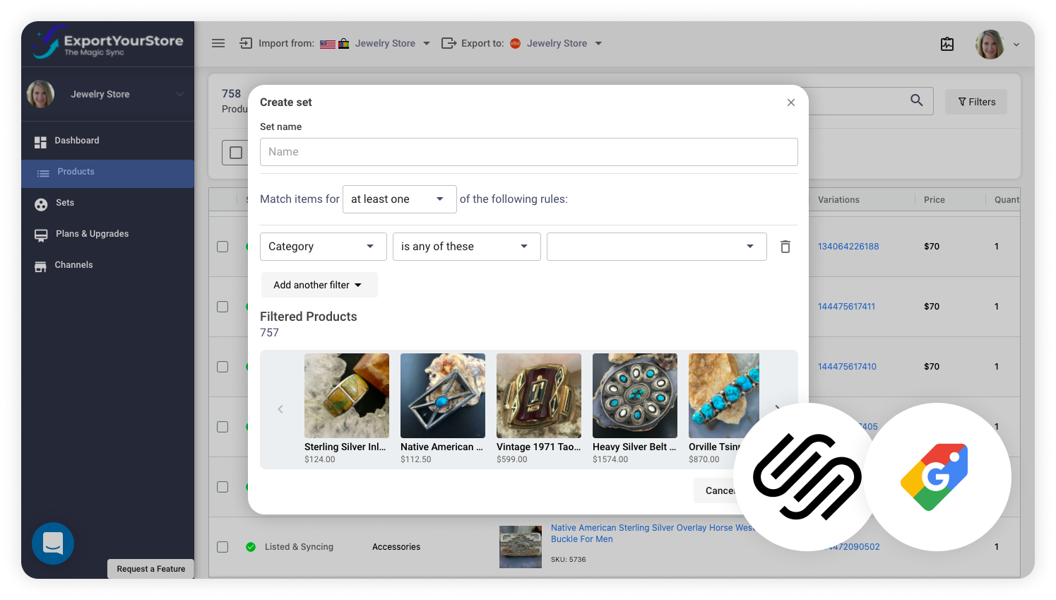 Connect Squarespace to Google Shopping & Cross-List Your Products