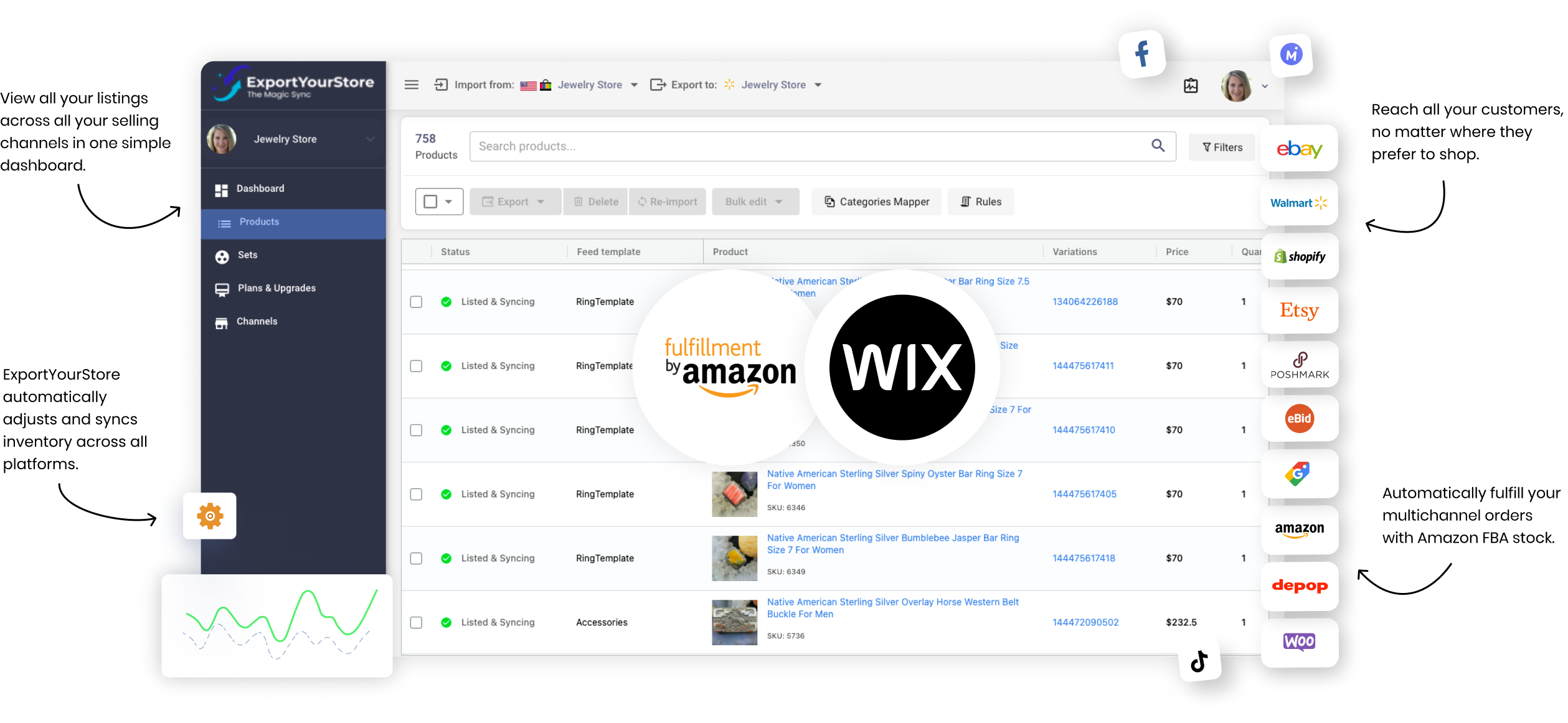 Amazon FBA Wix