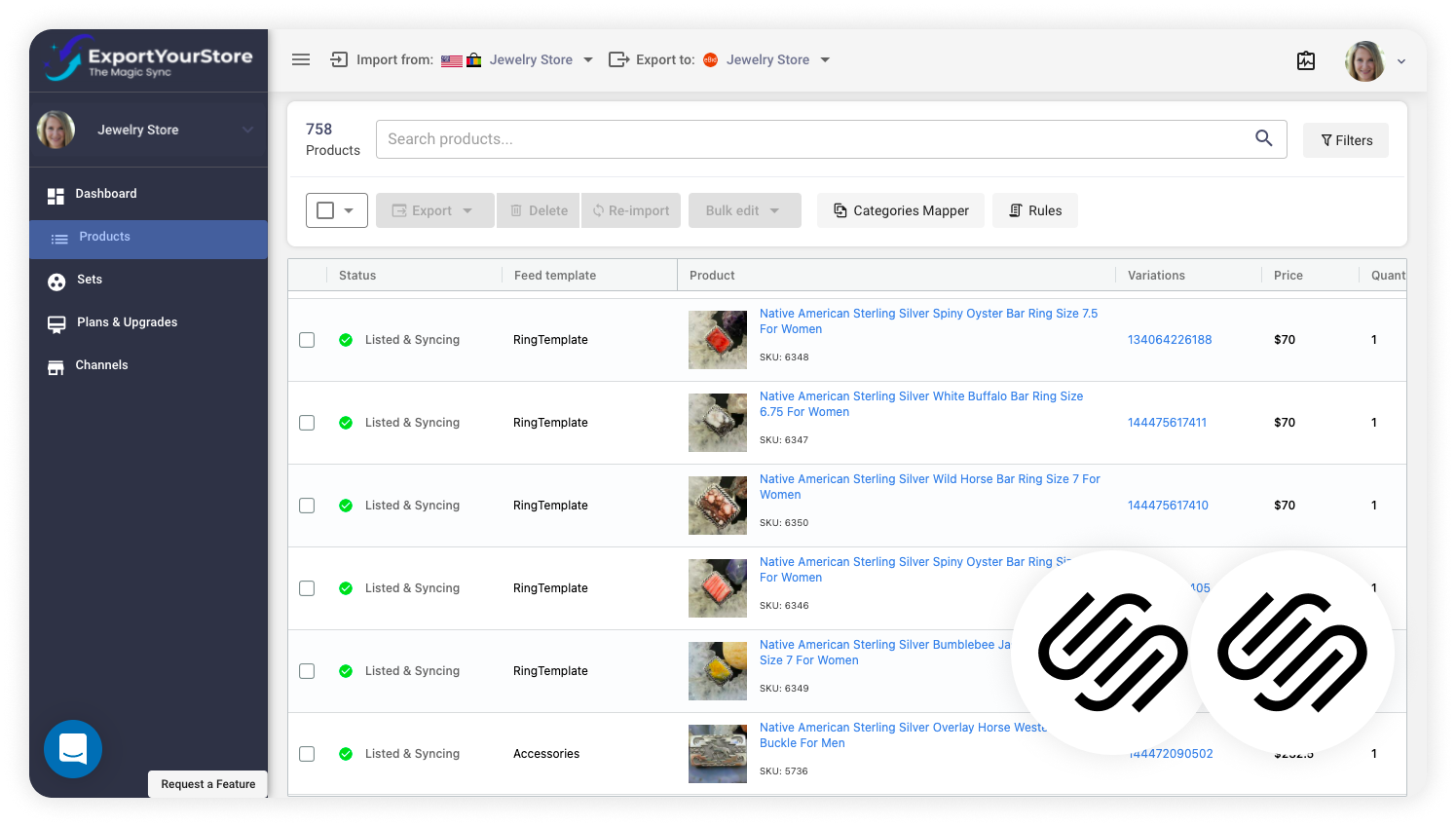 sell Squarespace products on Squarespace