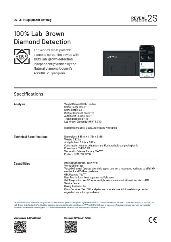 Reveal 2S Technical Documentation