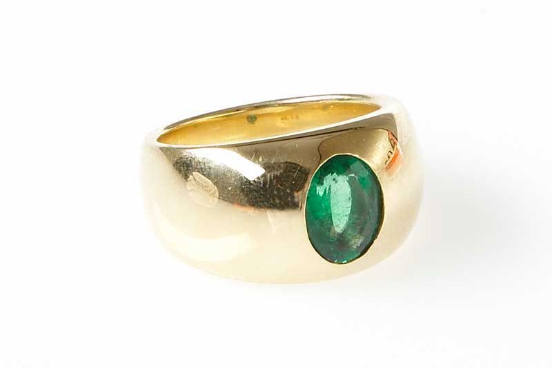 Ring Smaragd