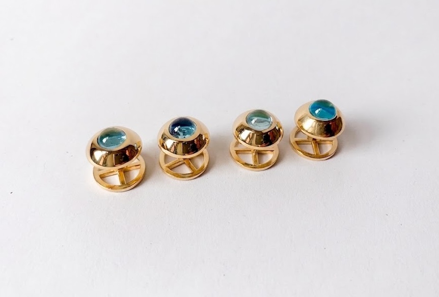 Frack/Smokingknöpfe breite Fassung