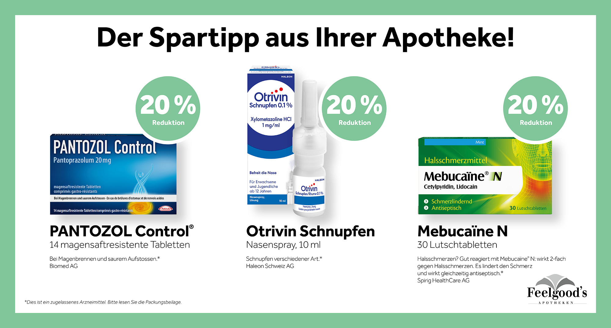 Der Spartipp aus Ihrer Apotheke