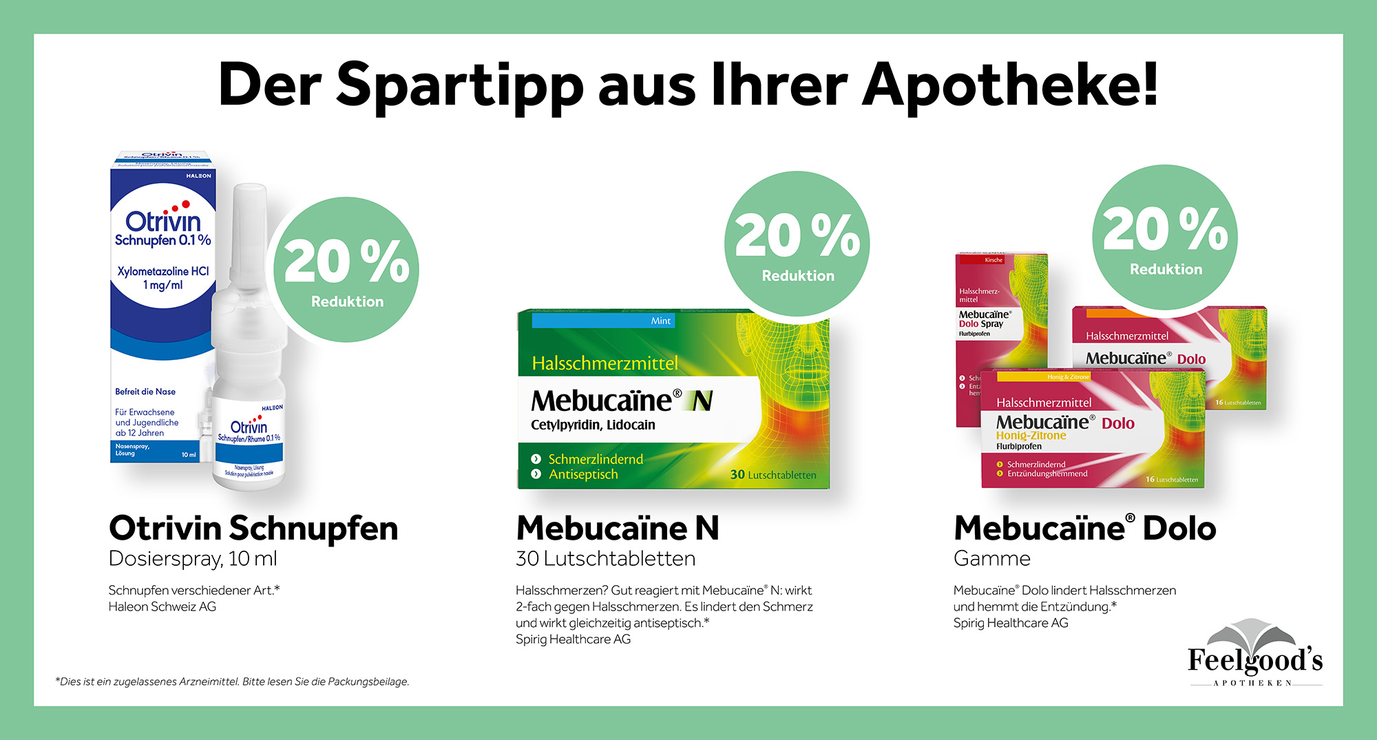 Der Spartipp aus Ihrer Apotheke