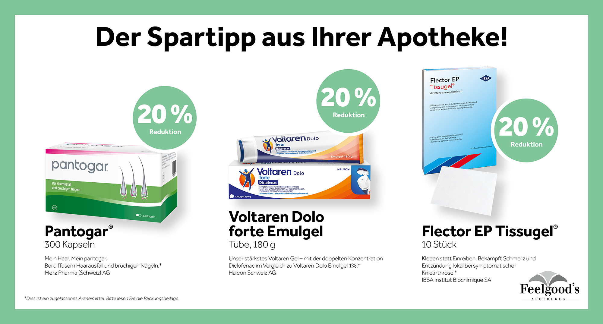 Der Spartipp aus Ihrer Apotheke