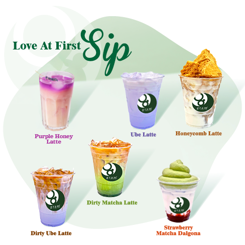 a group of drinks in plastic cups