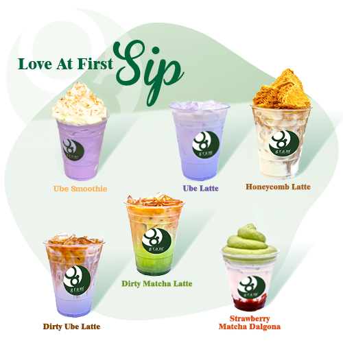 a group of drinks in plastic cups