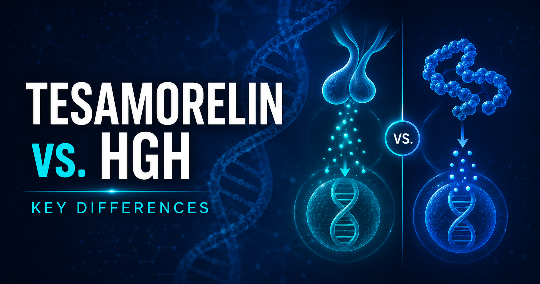 Tesamorelin vs. HGH: Key Differences Explained