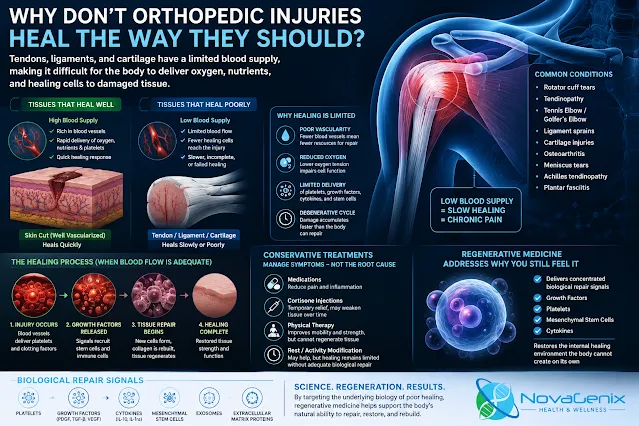 Why orthopedic injuries struggle to heal