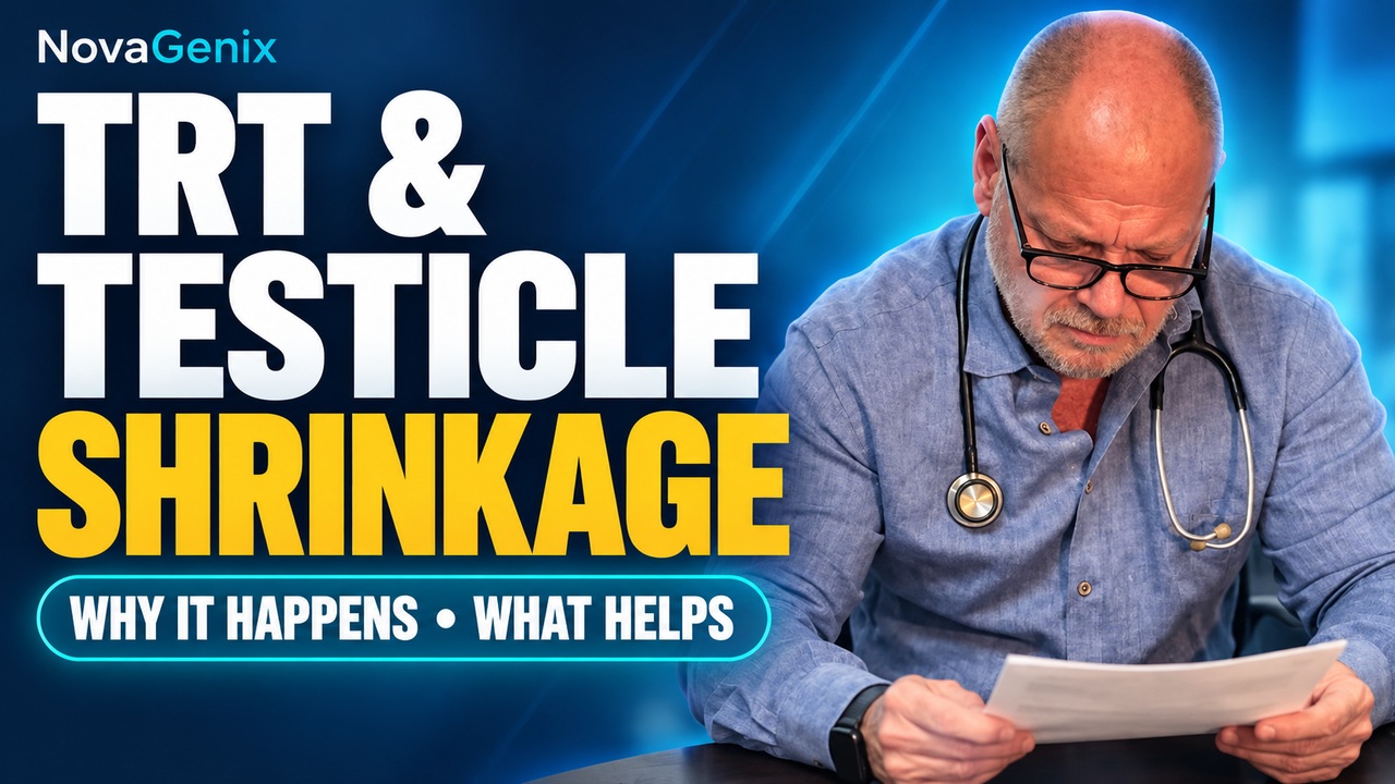 TRT and testicle shrinkage: why it happens and what helps — video with Dr. Mackey