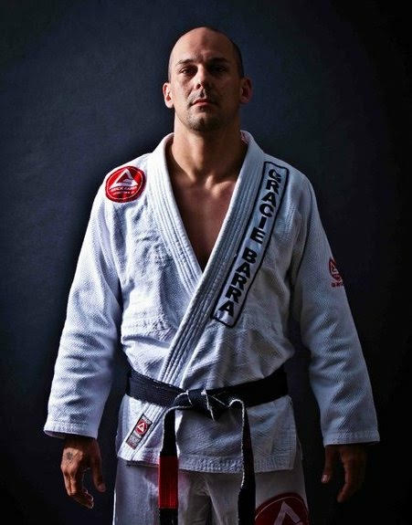 Tim Bruce, co-founder of NovaGenix, in a Brazilian jiu-jitsu black belt portrait