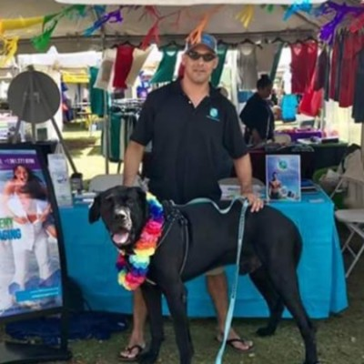 NovaGenix participating in a South Florida community wellness event