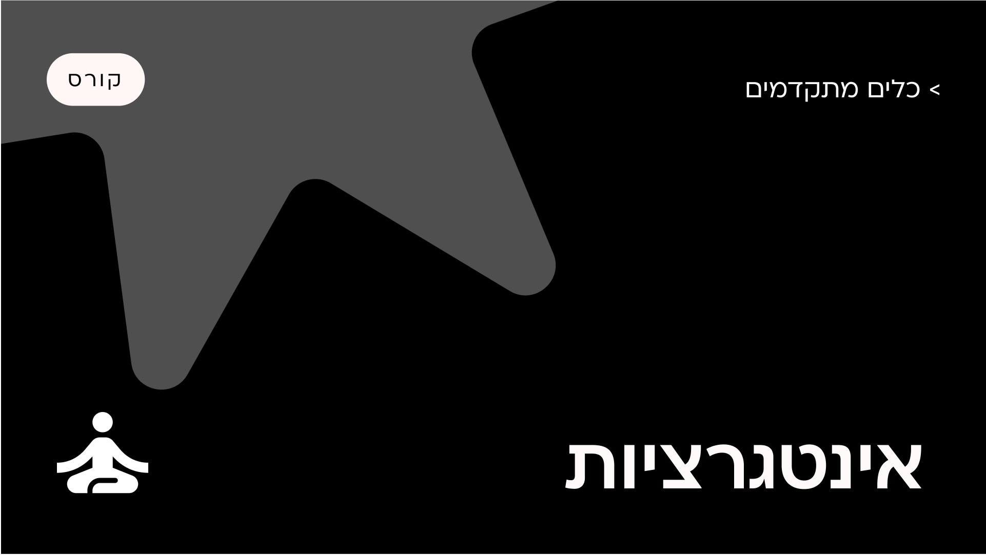 אינטגרציות