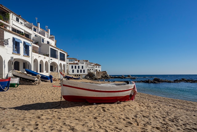 Restaurants i comerços al nucli antic de L'Escala