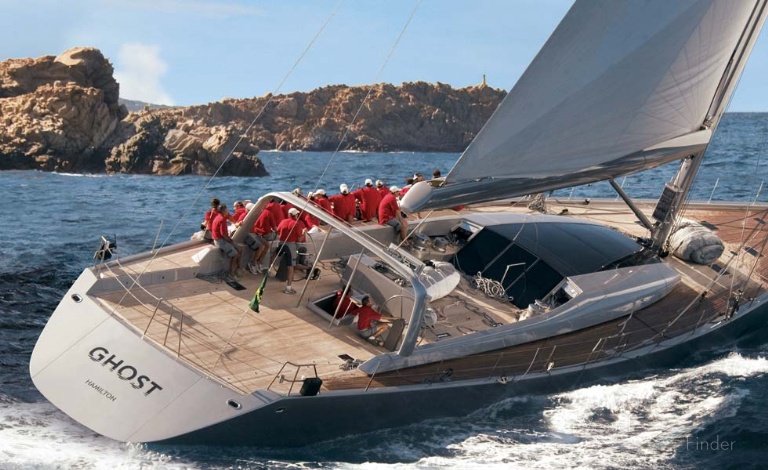 122 fot lange "S/Y GHOST" er bygget ved Vitters Shipyard
