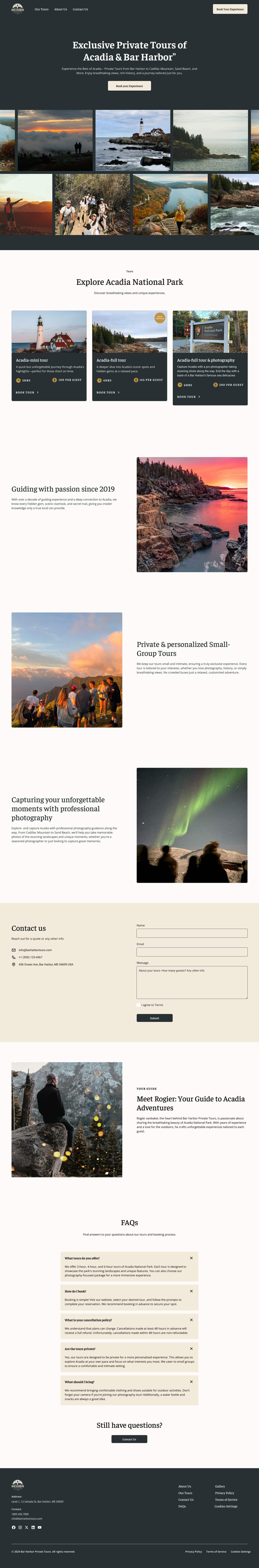 A screenshot of web page