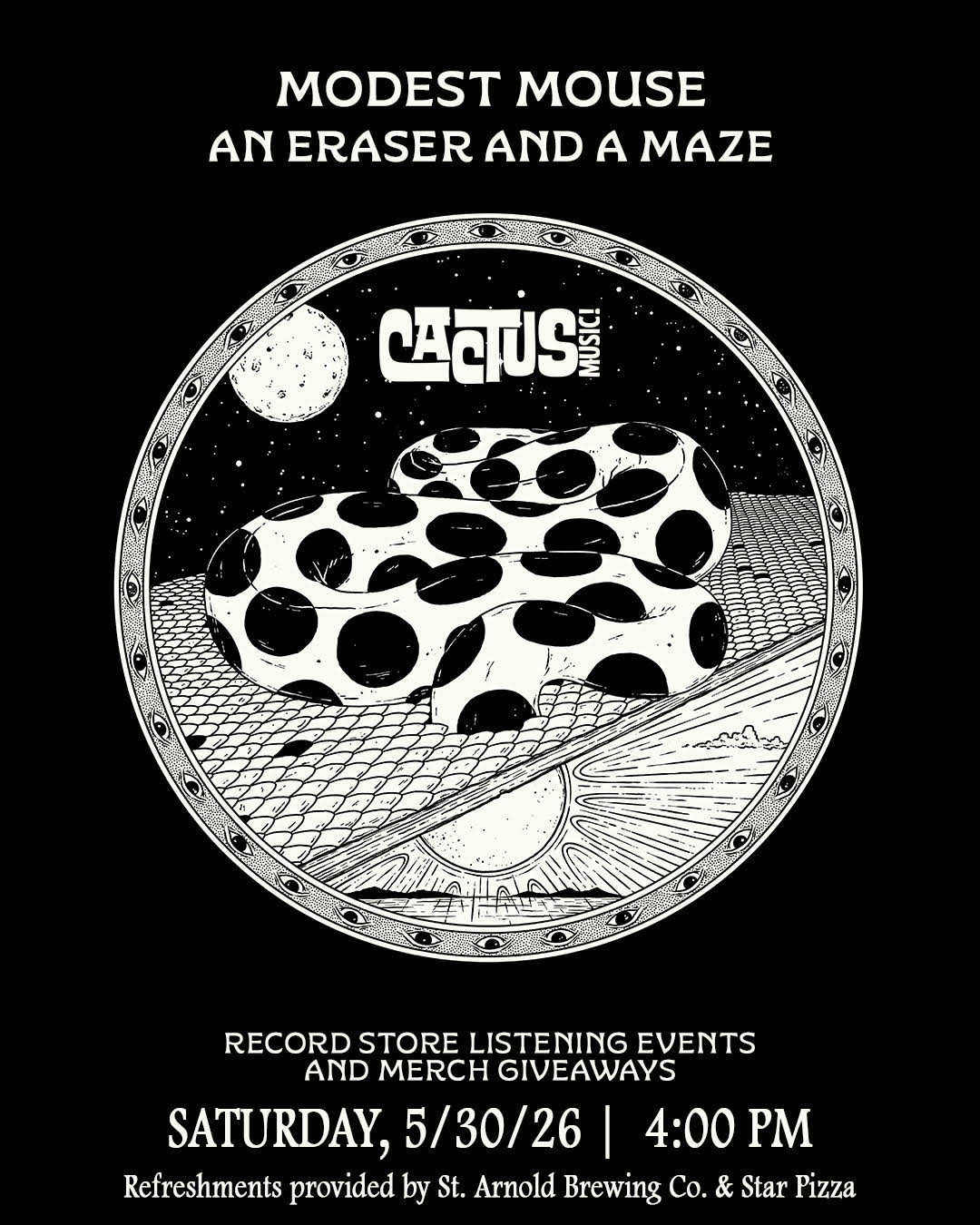 Events at Cactus Music | Houston's Historic Record Shop